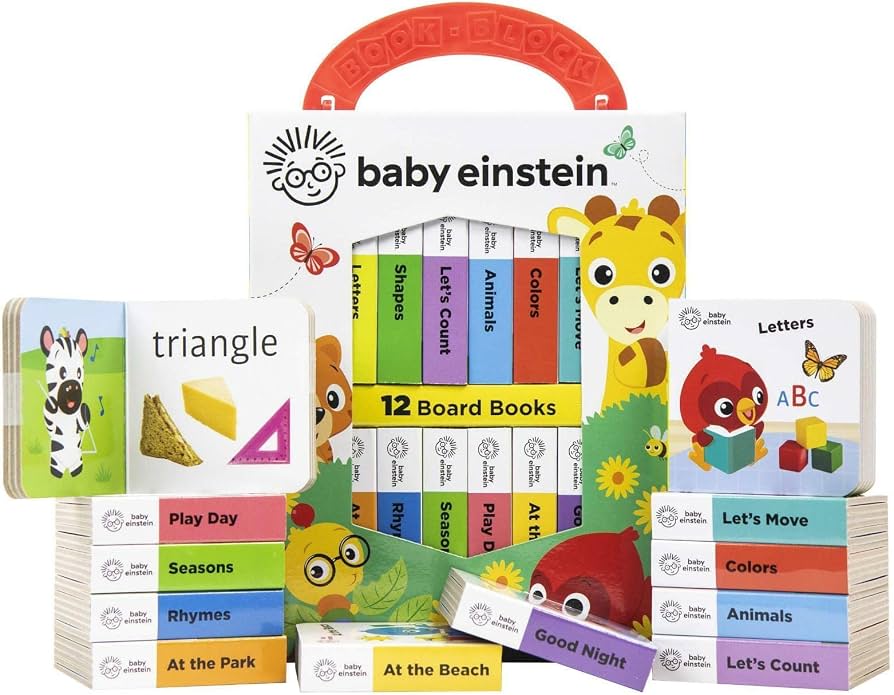 Baby Einstein: My First Library 12 Board Books