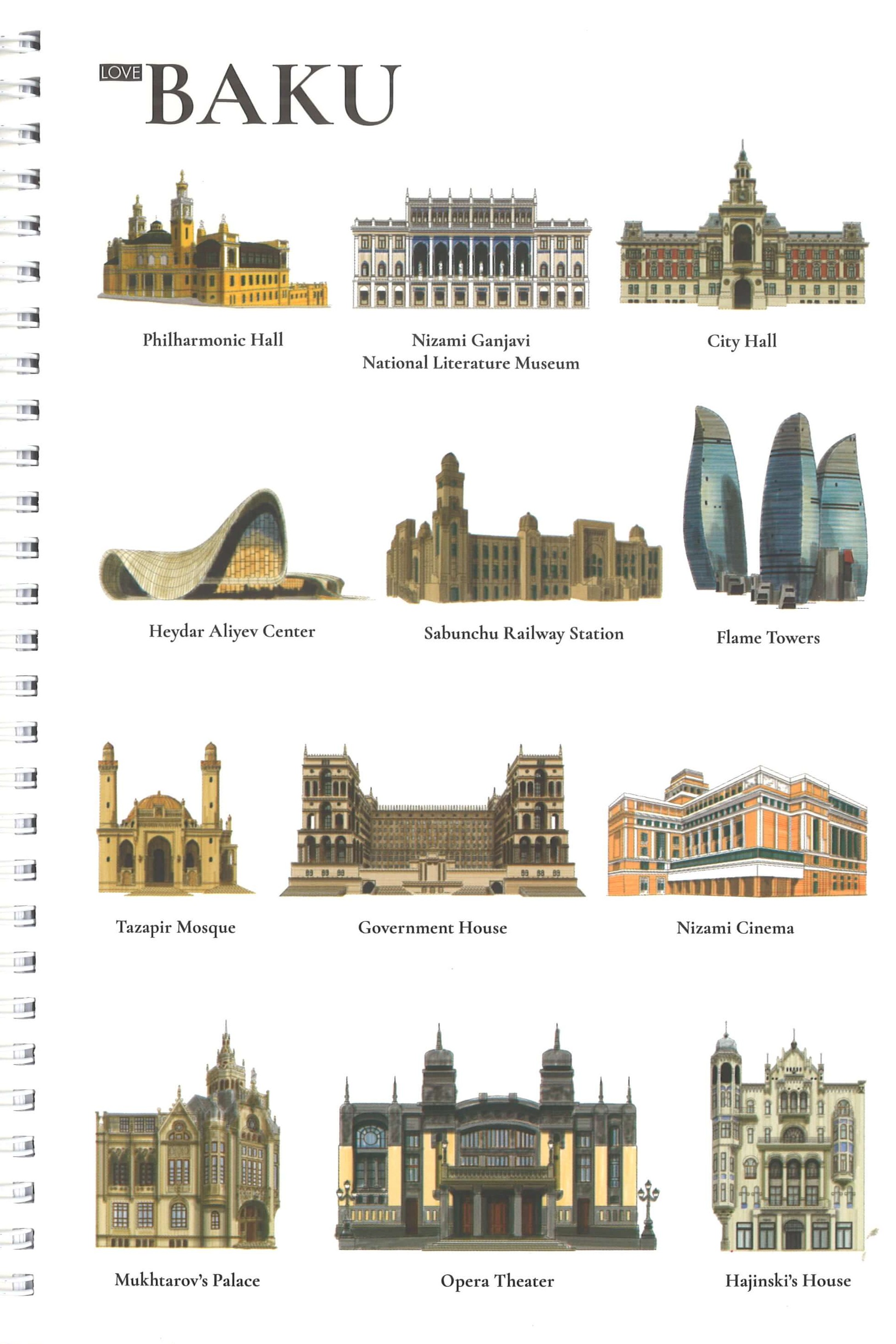Notebook Baku by B.B.