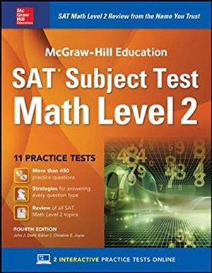 McGraw-Hill Education SAT Subject Test Math Level 2