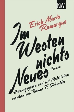 Im Westen m. Material-Neuausgabe