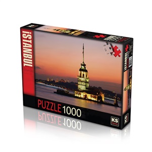 Puzzle 1000 Kiz Kulesi Gün Batimi. -