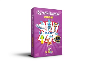 Öyrədici kartlar hərflər