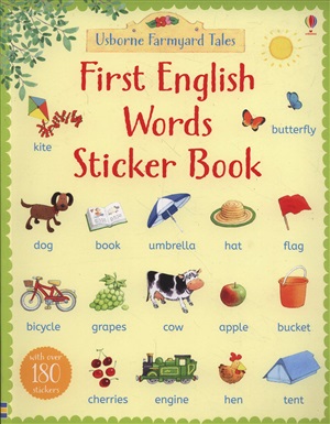 First English Words Sticker Book