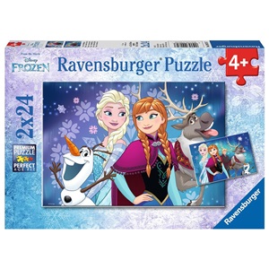 090747 PUZZ.FROZEN KUZEY IŞIK