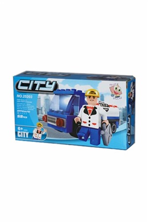 BİR-CAN 25203  BRİCKS 59 PARÇA CITY SETİ