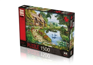 CA_KS Puzzle_Cottage By The Lake1500 Parça22007