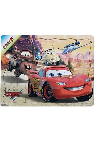 Woody maşin puzzle 12