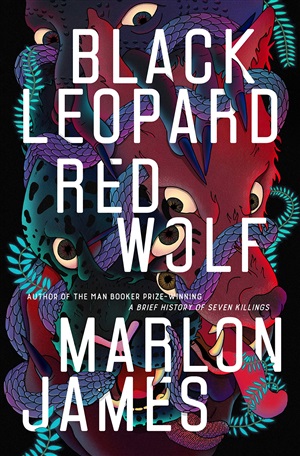 Black leopald red wolf