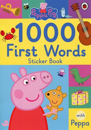 1000 first words. Sticker book