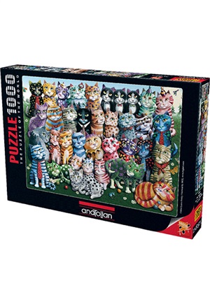 ANATOLİAN Puzzle Aile Toplantısı / Cat Family Reunion 1000pcs