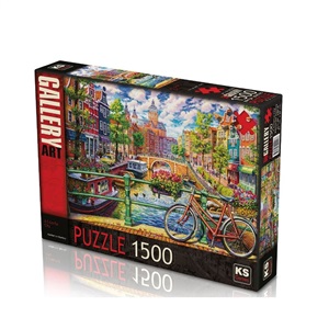 CA_KS Puzzle_A Colorful City1500 Parça22018