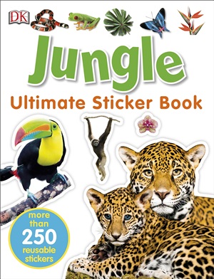 Jungle Ultimate Sticker Book UKS00401