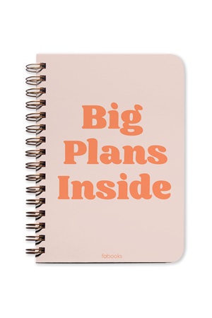 Big Plans Inside Süresiz Planlayıcı – Undated Planner