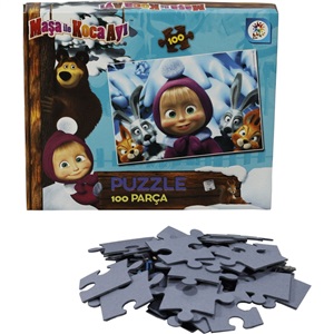 MABBLES _ MASHA KOCA AYI 100 PARÇA KUTU PUZZLE