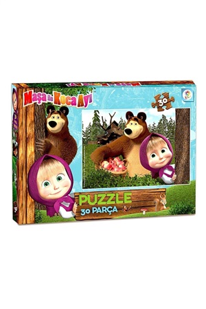 MABBLES _ MAŞA İLE KOCA AYI 30 PARÇA KUTU PUZZLE