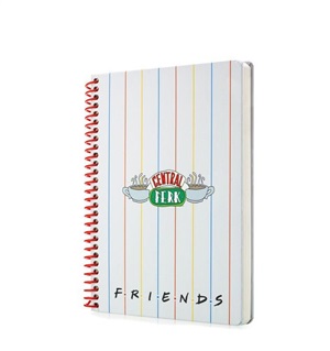 Friends Central Perk Butik Defter Spiralli Çizgili 96 Ypr.DFT- 383000