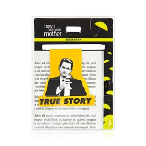 Mabbels_Bookmark True Story-BarneySpecial Cut Karton Ayrac