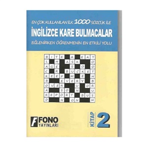 İngilizce Kare Bulmacalar 2. Kitap