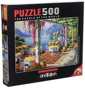 ANATOLİAN Puzzle Mor Salkımlı Teras / Wisteria Terrace 500pcs