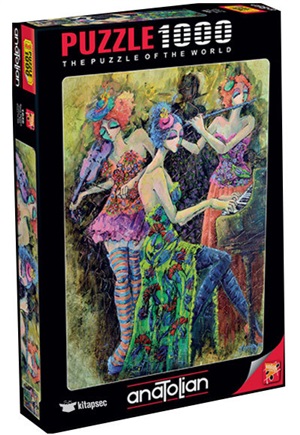 ANATOLİAN Puzzle Renk Üçlüsü / Color Trio 1000pcs