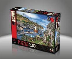 CA_KS Puzzle_Vıllage Harbour2000 Parça11386