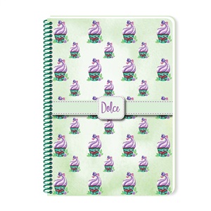 Keskin A4 60 Yp.Kar.Karton Kp.Spr.Mini Flora Defter