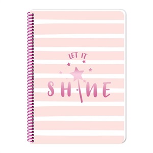 Keskin A4 80 Yp.Kar. PP Kp.Spr.Shine Defter