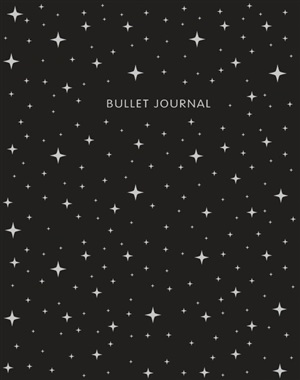 Bullet Journal (Черный) 162x210мм, твердая обложка, пружина, блокнот в точку, 120 стр.
