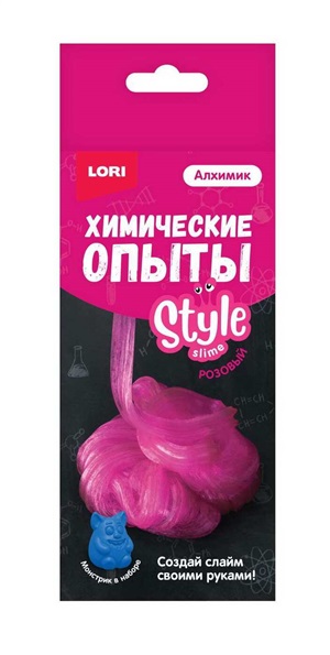 Kimyəvi Təcrübələr Lori Style Slime çəhrayı Оп026
