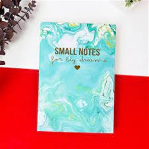 Small Notes Tasarımlı Lastikli Defter (Gmd100076)