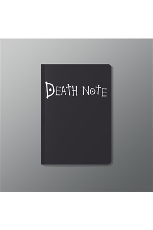 Death Note Tasarımlı Terzi Dikişli Defter (Gmd100214)