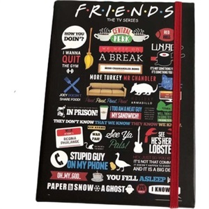 Friends Tasarımlı Terzi Dikişli Defter (Gmd100217)