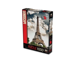 PuzzleEE _ 11465 Puzzle 1000/EIFFEL TOWER PARIS PUZZLE 1000 P