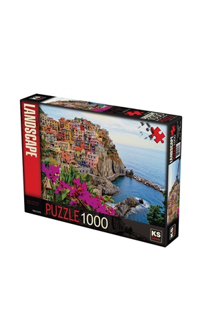 Puzzle 1000 Village Of Manarola Cinque Terre. -