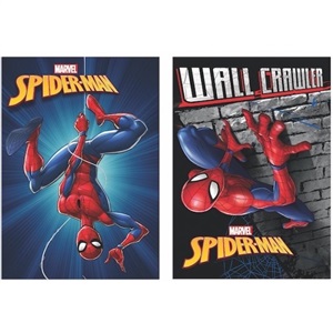 451002-06Spider-Man A5 40 Yp.Kareli PP Kp.Dikişli Defter