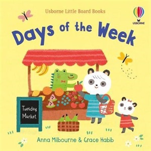 DAYS OF THE WEEK LITTLE BOARD BOOK