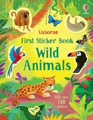 FIRST STICKER BOOK WILD ANIMALS