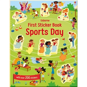 FIRST STICKER BOOK SPORTS DAY