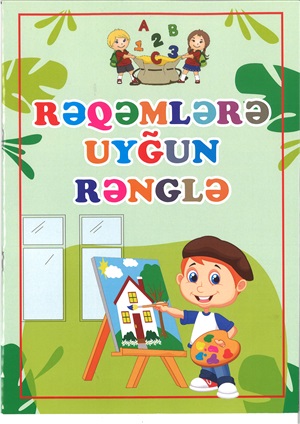 Rəqəmlərə uyğun rənglə