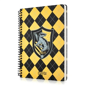 Harry Potter Hufflepuff Butik Defter Spiralli Çizgili 96 Ypr.DFT- 383079