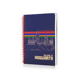 Harry Potter Hogwarts Butik Defter Spiralli Çizgili 96 Ypr.DFT- 384885