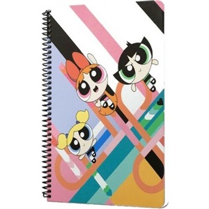 The Powerpuff Girls Spiralli Defter Pembe 80ypr.17x24 DFT-388470