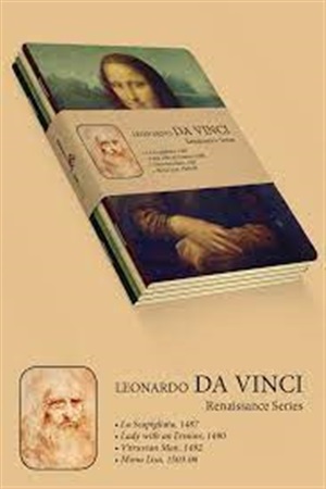 Da Vinci 4'lü Defter Seti - Renaissance Series - Çizgisiz 48 Sayfa A6 Ebat