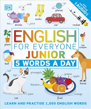 English for Everyone Junior 5 Words a Da