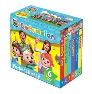 Official CoComelon Pocket Library: 6 little books