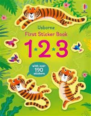 FIRST STICKER BOOK 123