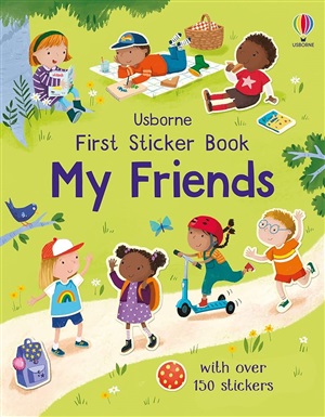 FIRST STICKER BOOK MY FRIENDS