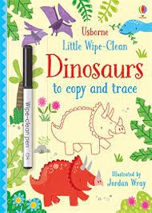 LITTLE WIPE CLEAN DINOSAURS TO COPY AND TRACE