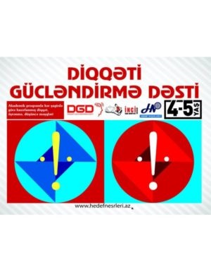 Diqqəti Gücləndirmə Dəsti ( 4-5 yaş )