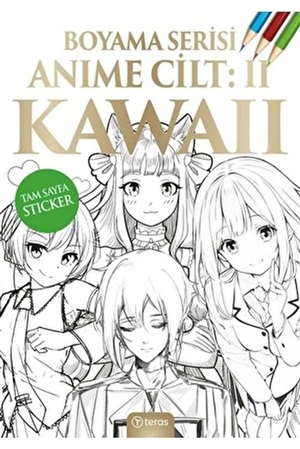 Anime Boyama Cilt 2 - Kawaii